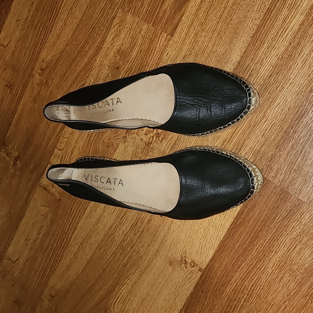 GUC Viscata Barcelona low black espadrilles size 40